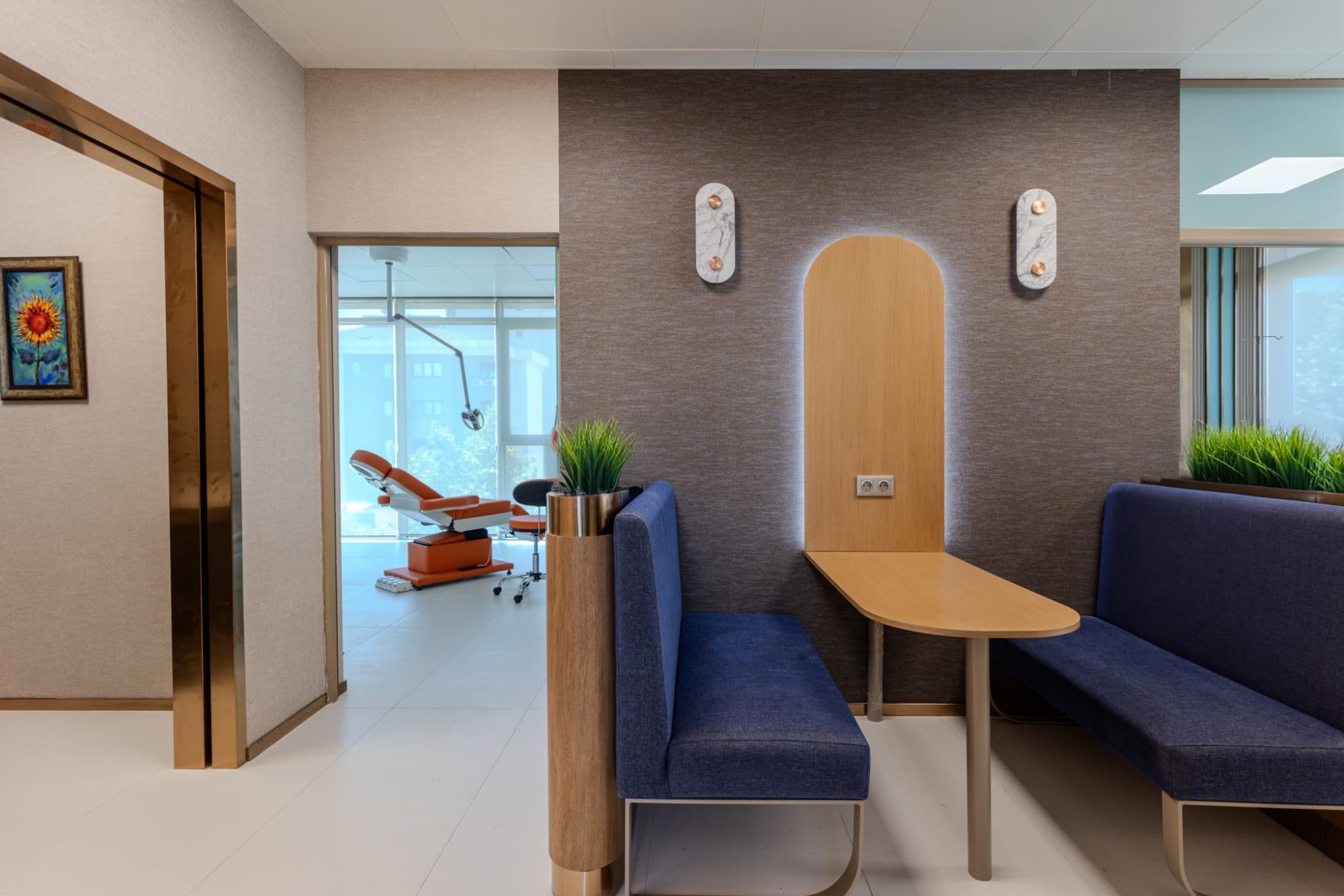 Renewa Clinic seating nook